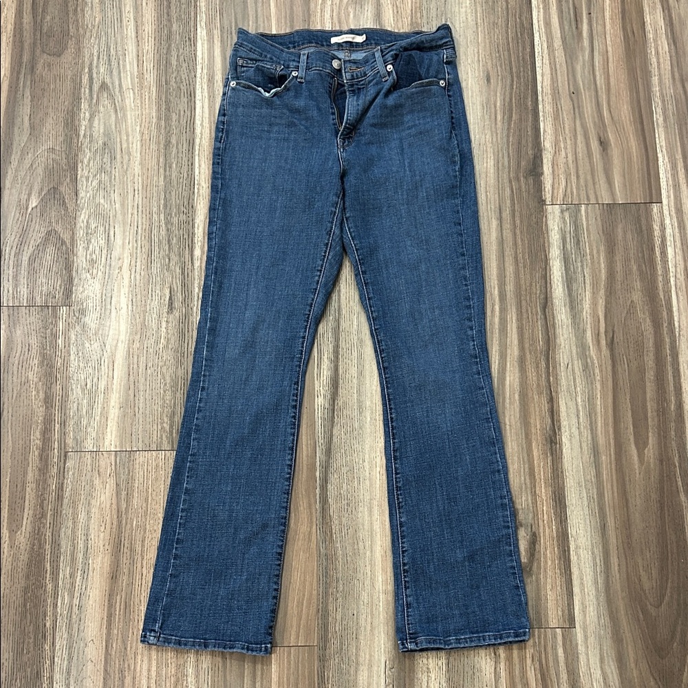 Levi's Women's Boot Cut Jeans in Deep Blue